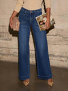 High Rise Wide Leg Jeans