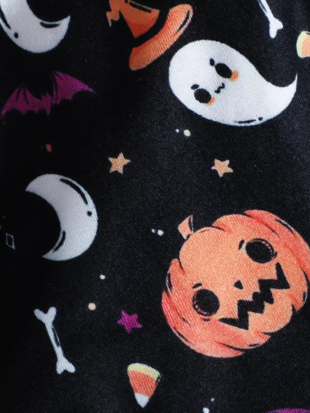 Children's Halloween Ghost Dress and Hooded Cape Set