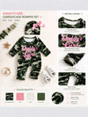 Cotton Camo Baby Jumpsuit Set