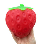 Giant Strawberry Squishy Toy
