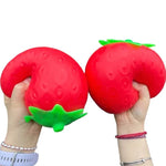 Giant Strawberry Squishy Toy