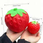 Giant Strawberry Squishy Toy