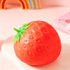 Cream Scented Strawberry Squishy Toy