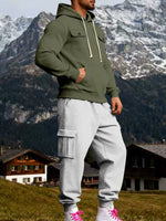 Mens Fleece Jogger Set
