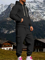 Mens Fleece Jogger Set