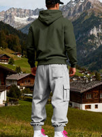 Mens Fleece Jogger Set