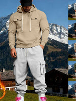 Mens Fleece Jogger Set