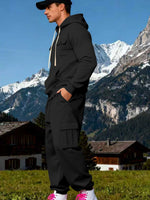 Mens Fleece Jogger Set
