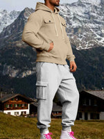 Mens Fleece Jogger Set