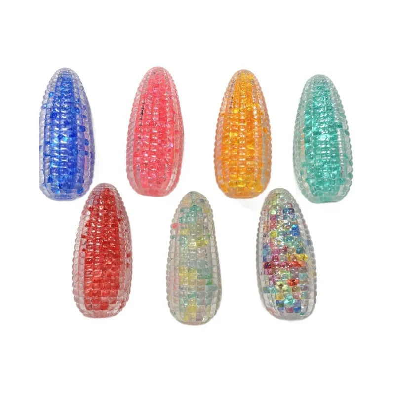 Crystal Corn Slow Rebound Toy Decompression Toy Stress Relief Toys Autism Sensory Toys Adult Toy Novelty Toy Feel Good Squishy