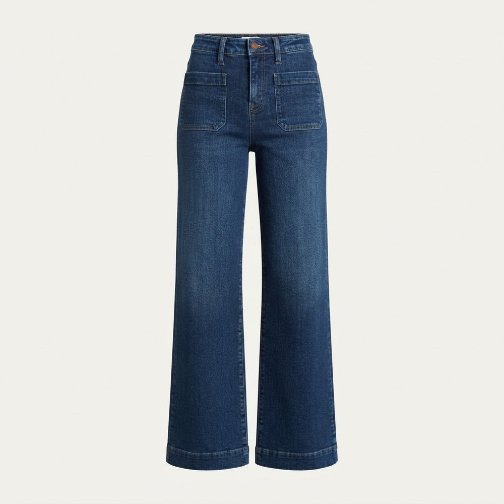 High Rise Wide Leg Jeans