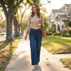 High Rise Wide Leg Jeans