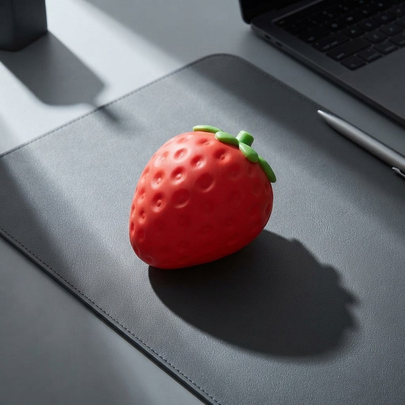 Giant Strawberry Squishy Toy